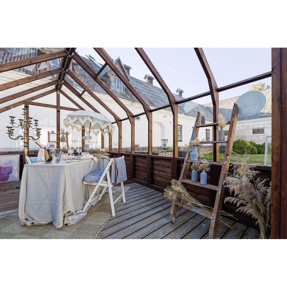 Lähe Växthus på Trägrund No 9 14,85 m2 SKU LAH-Greenhouse-no-9 EAN