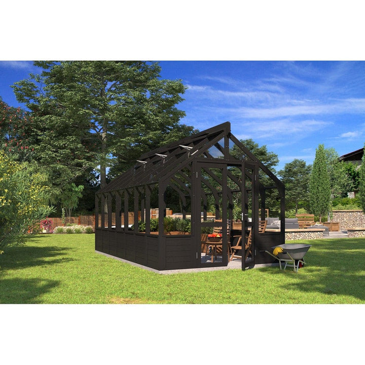 Lähe Växthus på Trägrund No 9 14,85 m2 SKU LAH-Greenhouse-no-9 EAN