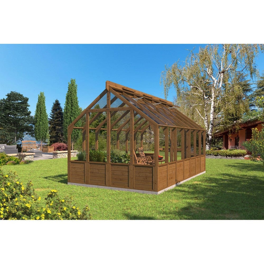 Lähe Växthus på Trägrund No 9 14,85 m2 SKU LAH-Greenhouse-no-9 EAN