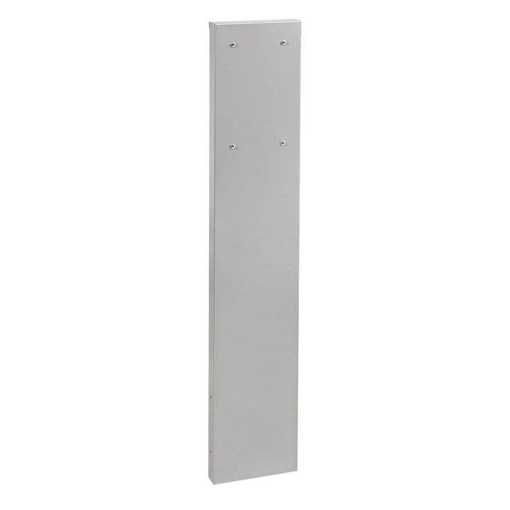 MEFA Brevlådestolpe Stativ 72 Vit Aluminium Blank SKU REN-P72900 EAN