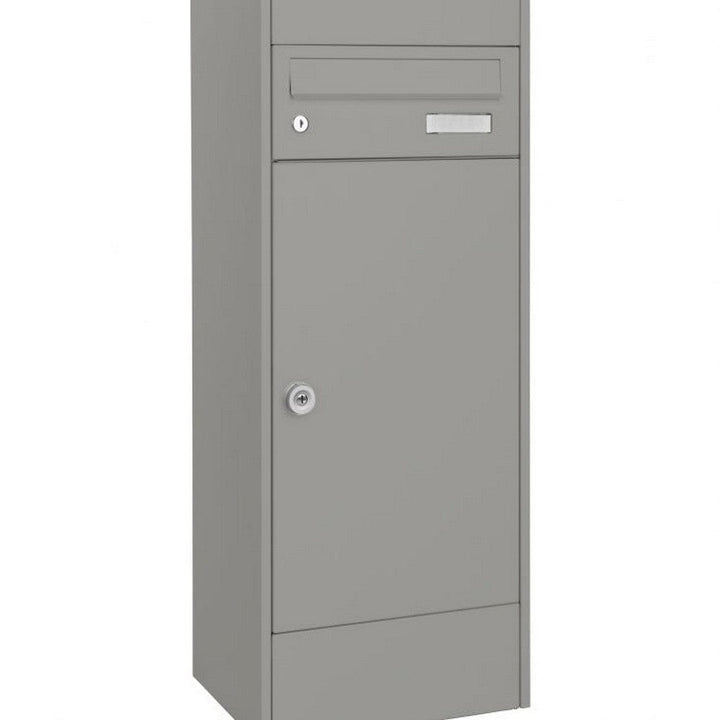 MEFA Paketbrevlåda Mana 482 Vit aluminium semimatt SKU REN-482141M EAN