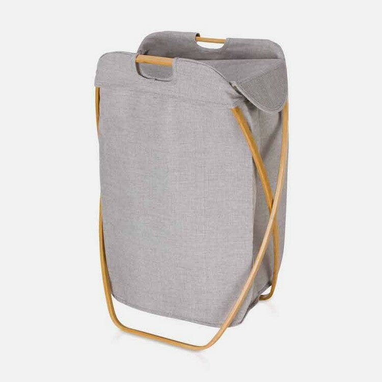Möve Tvättkorg Bambus Canvas SKU LEI-44198-081 EAN 4013165738790