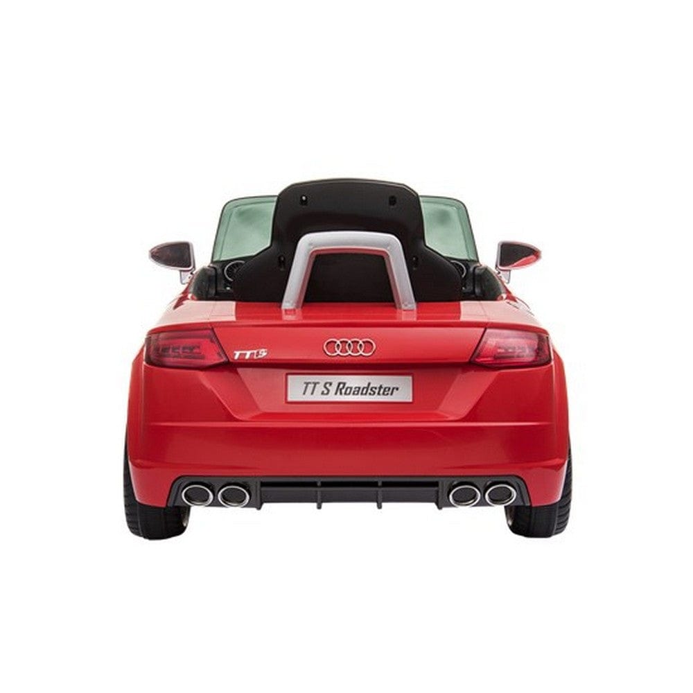 Nordic Play Elbil Audi TTS Roadster Röd SKU NSH-805-753 EAN 5705858707075