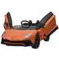 Nordic Play Elbil Lamborghini Aventador Premium Orange SKU NSH-805-684 EAN 5705858702780
