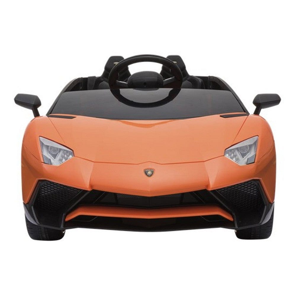 Nordic Play Elbil Lamborghini Aventador Premium Orange SKU NSH-805-684 EAN 5705858702780