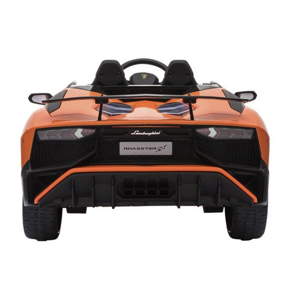 Nordic Play Elbil Lamborghini Aventador Premium Orange SKU NSH-805-684 EAN 5705858702780