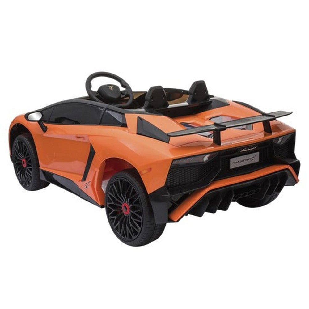 Nordic Play Elbil Lamborghini Aventador Premium Orange SKU NSH-805-684 EAN 5705858702780