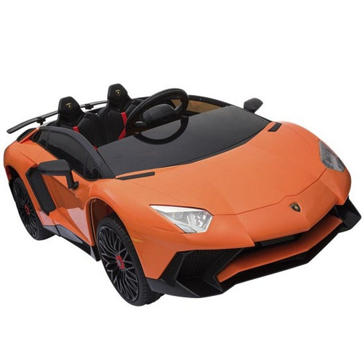 Nordic Play Elbil Lamborghini Aventador Premium Orange SKU NSH-805-684 EAN 5705858702780