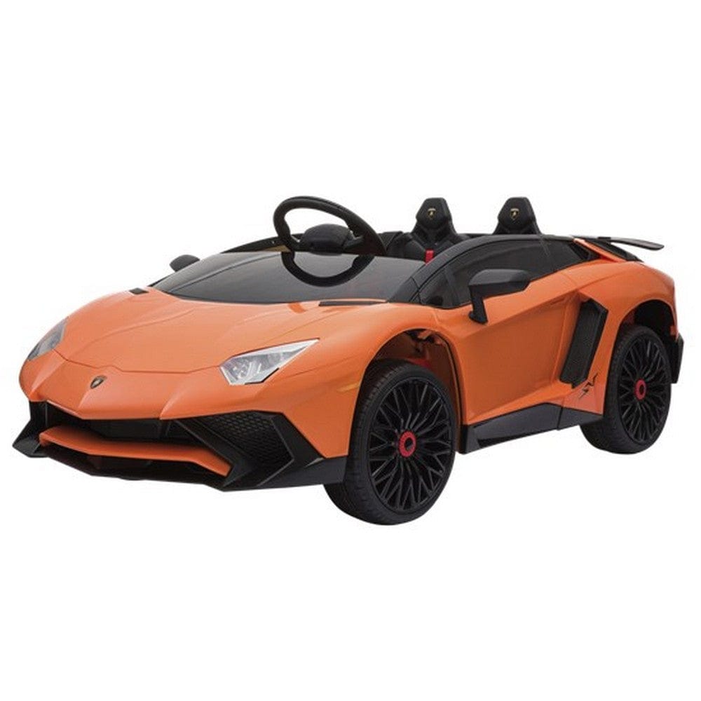 Nordic Play Elbil Lamborghini Aventador Premium Orange SKU NSH-805-684 EAN 5705858702780