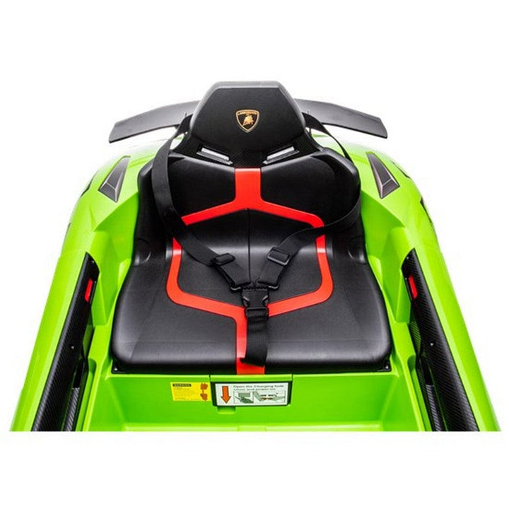 Nordic Play Elbil Lamborghini Aventador SV Limegrön SKU NSH-805-794 EAN 5705858717203