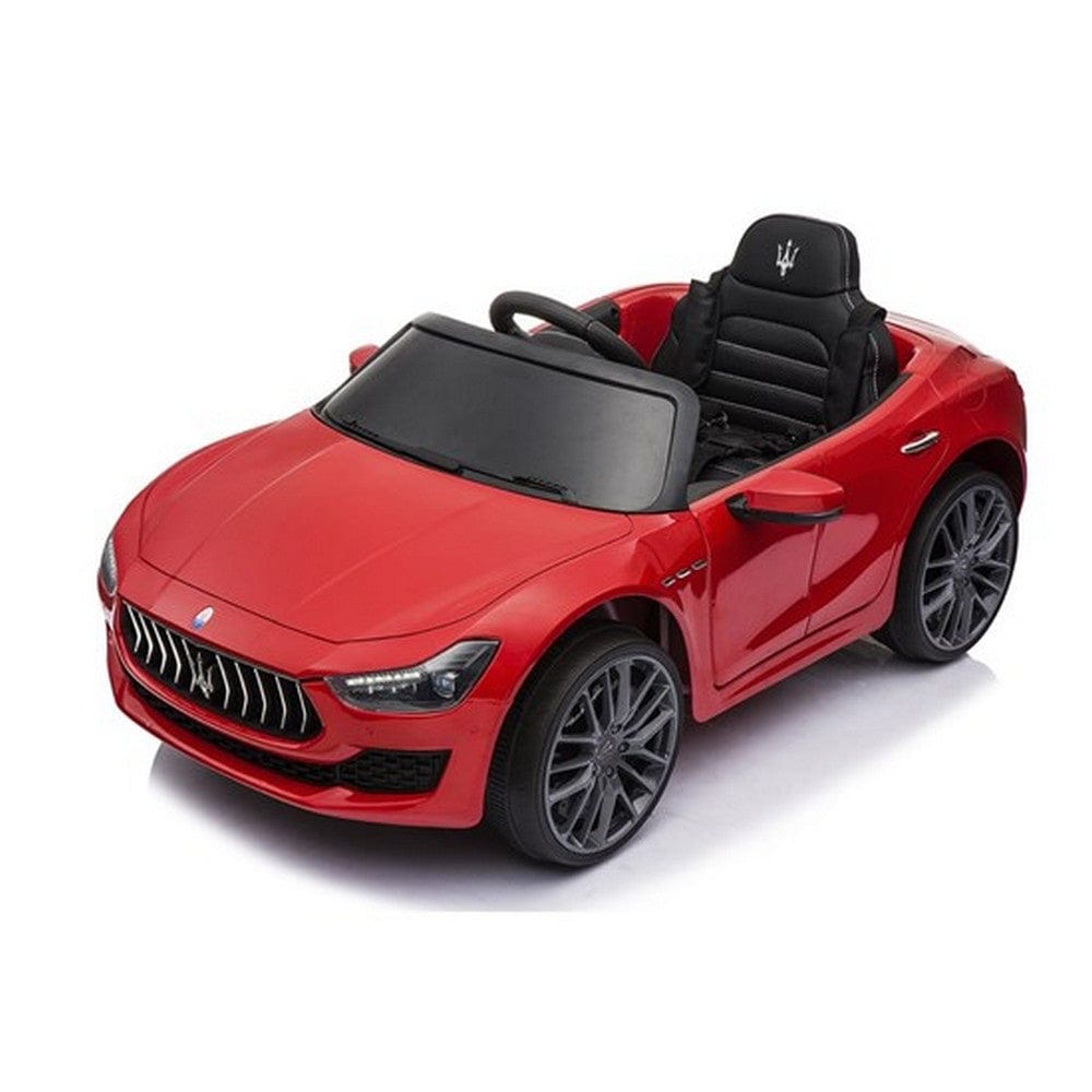 Nordic Play Elbil Maserati Ghibli Röd SKU NSH-805-755 EAN 5705858707051