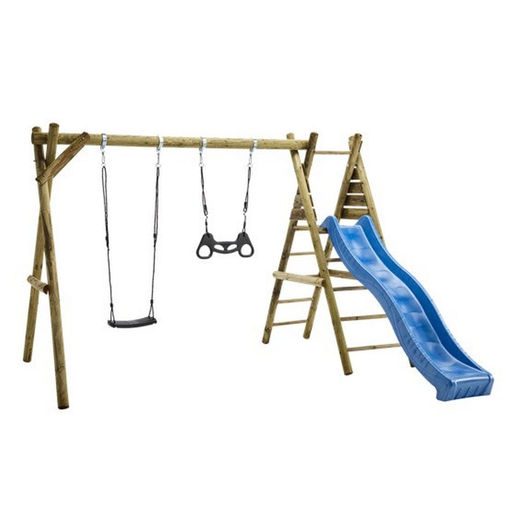Nordic Play Gungställning med Plattform 240 Inkl. Rutschkana SKU NSH-805-628 EAN 5705858709345