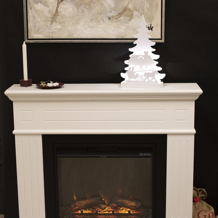 Nordic Winter Julsilhuett 3D LED Slädmotiv SKU NSH-780-552 EAN 5705858720296