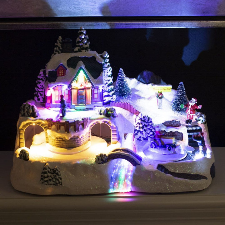 Nordic Winter Julstad River Town SKU NSH-780-522 EAN 5705858720265