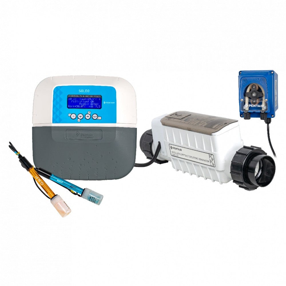 Pentair Automatisk Saltklorinator + Rx + pH Soleo SKU POE-PAC-300-0760 EAN