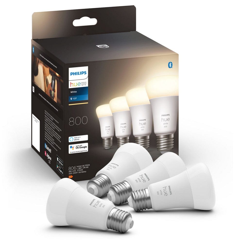 Philips Hue LED-lampa E27 White A60 E27 / 60W SKU EAN