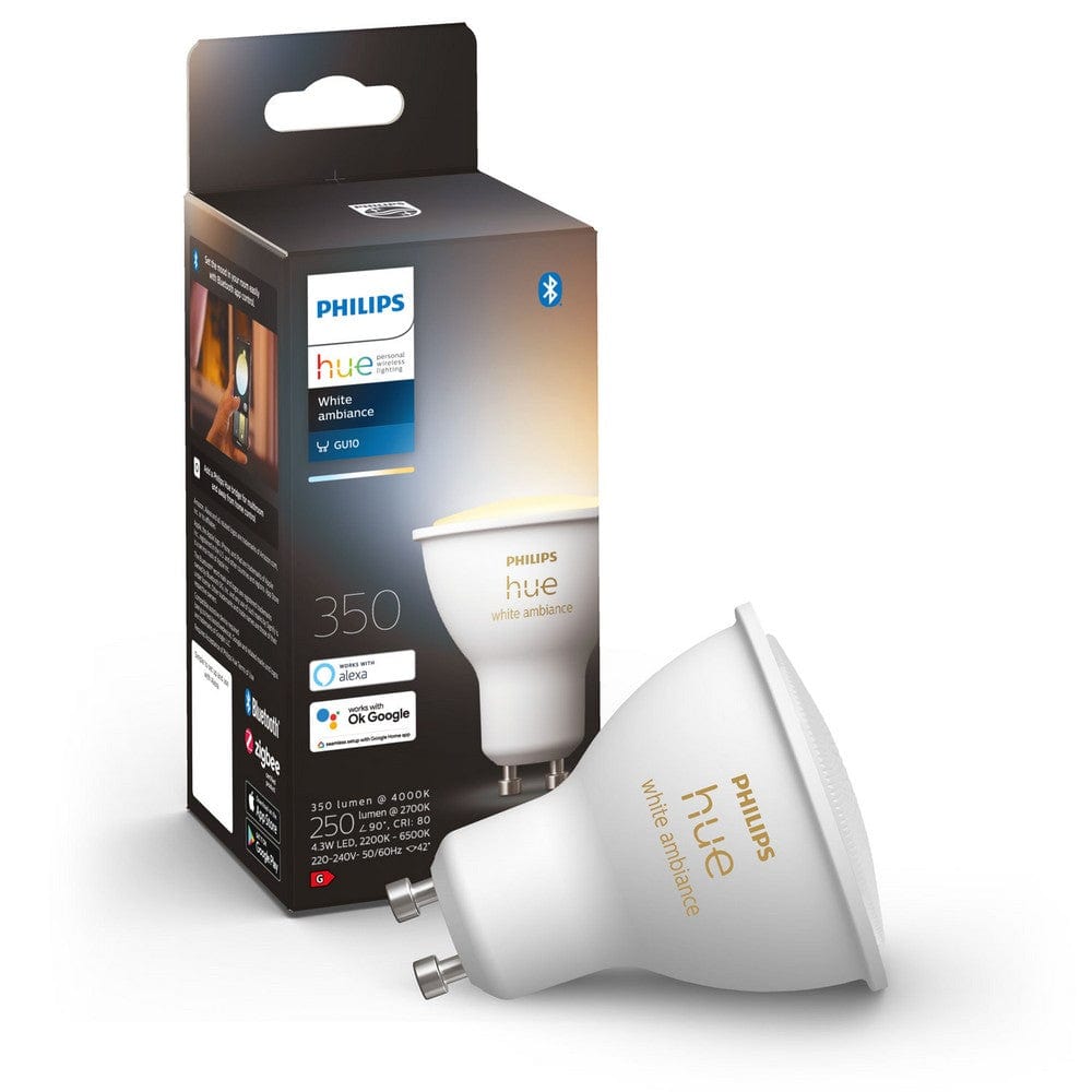 Philips Hue LED-lampa GU10 White Ambiance 1-pack / GU10 SKU ORD-929001953309 EAN 8719514339903