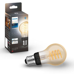 Philips Hue LED-lampa White Ambiance Filament A60 / E27 / 7W SKU ORD-929002477501 EAN 8719514301429