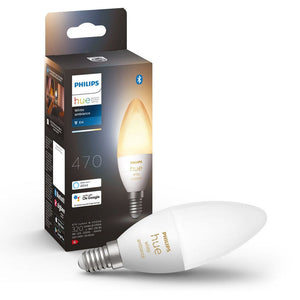 Philips Hue LED-lampa White Ambiance Kron 1-pack / E14 SKU ORD-929002294403 EAN 8719514356658