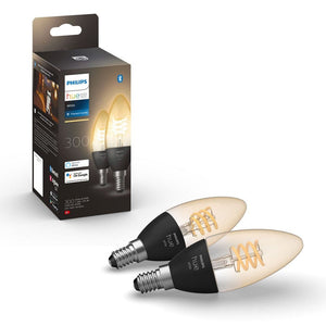 Philips Hue LED-lampa White Filament E14 2-pack / E14 SKU ORD-929002479502 EAN 8719514302211