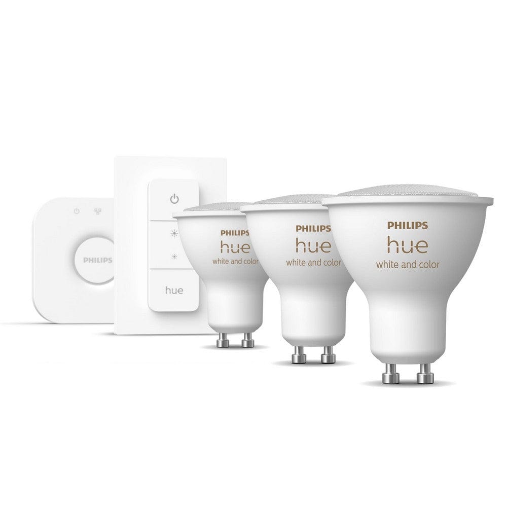 Philips Hue Startkit White/Color 3 x GU10 SKU ORD-929001953113 EAN 8719514340107