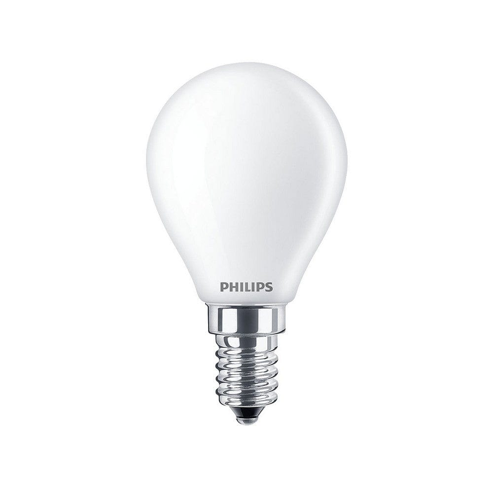 Philips LED-lampa E14 Klot Frost 2-pack SKU EAN