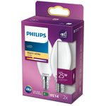 Philips LED-lampa E14 Kron Frost 2-pack E14 / 25W SKU ORD-929001345270 EAN 8718699782078