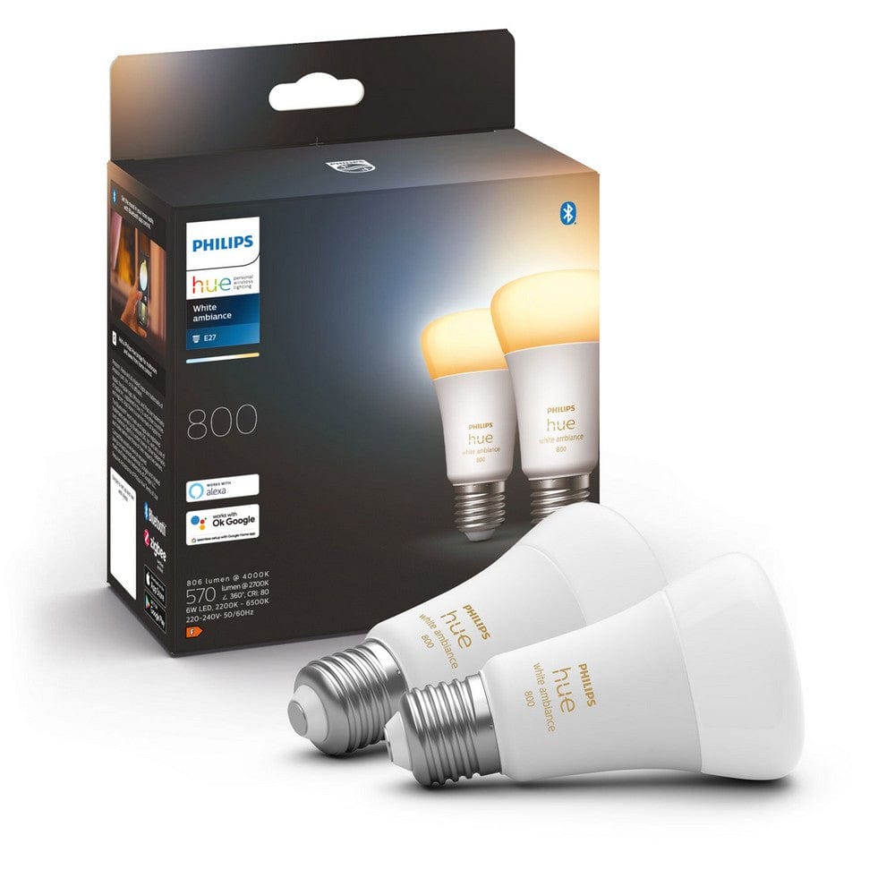 Philips LED-lampa White Ambiance E27 13W / E27 / 2-pack SKU ORD-929002489802 EAN 8719514328242
