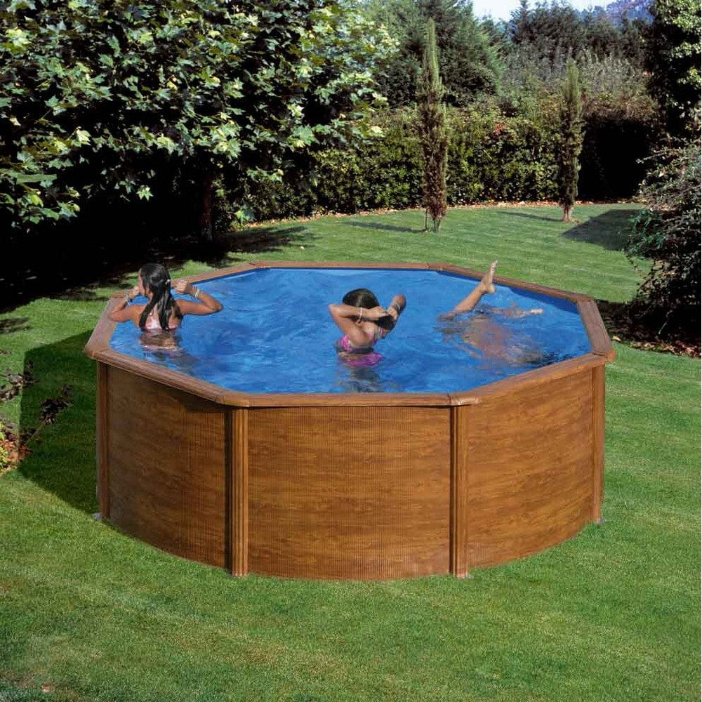 Planet Pool Poolset Trä Rund SKU EAN
