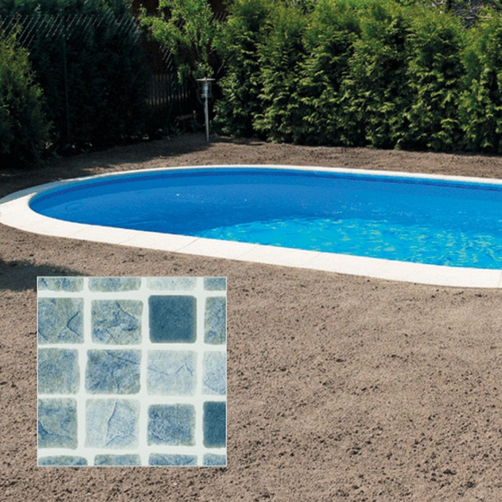 Pool Planet Stålväggspool Premium Oval 6x3.2 m / Persia Grå SKU CHE-ON6032150PG EAN 7340152914996