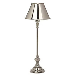 PR Home Bordslampa Andrea Krom / 43 cm / Med lampskärm Classic SKU PRH-27239-MS18-CS EAN 7330976052226