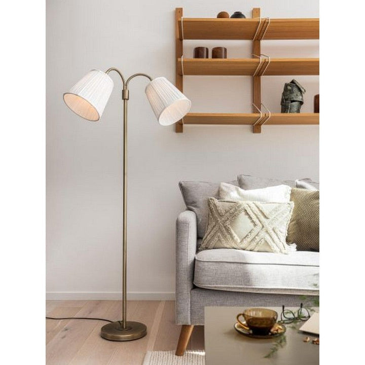 PR Home Golvlampa Amy Flex 2 Antikmässing SKU PRH-202150 EAN 7330976116249