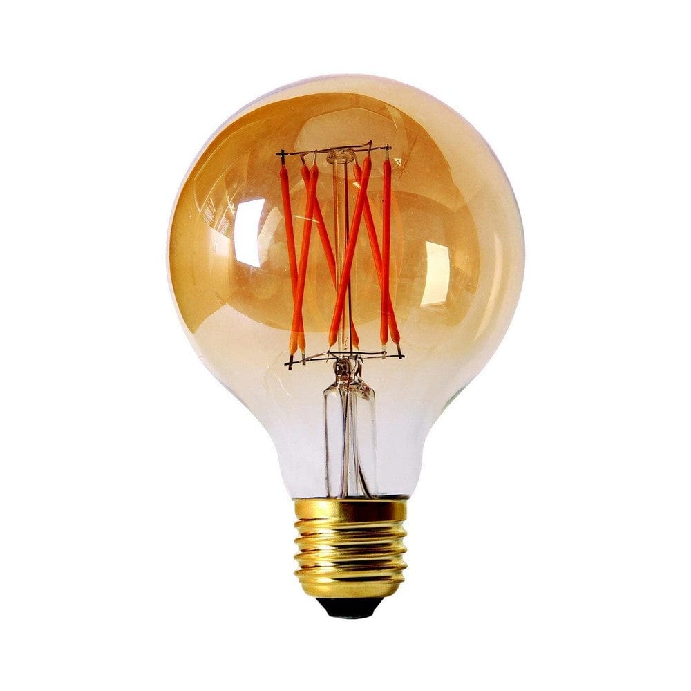 PR Home Ljuskälla Elect LED Filament E27 Globe 80 E27 / Amber SKU PRH-1808002 EAN 7330976058402