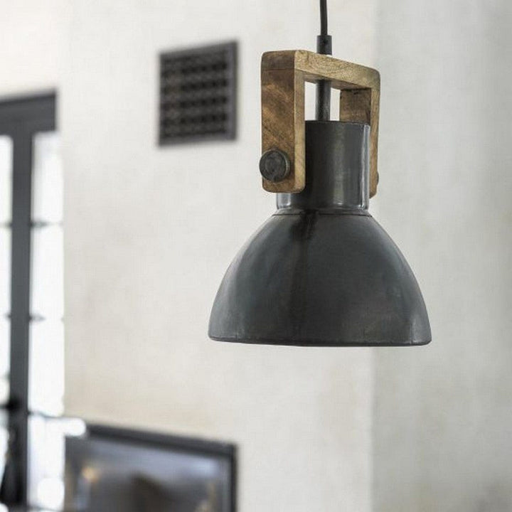 PR Home Taklampa Ashby Single Pale Black Zink SKU EAN