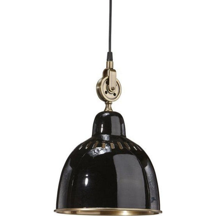 PR Home Taklampa Cleveland Svart/Antikmässing 23 cm SKU PRH-843403 EAN 7330976047314