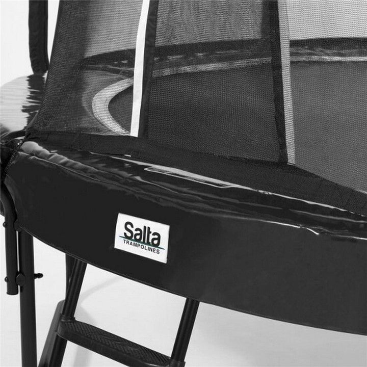 Salta Studsmatta First Class Rund Inkl. Stege &amp; Skyddsnät SKU EAN