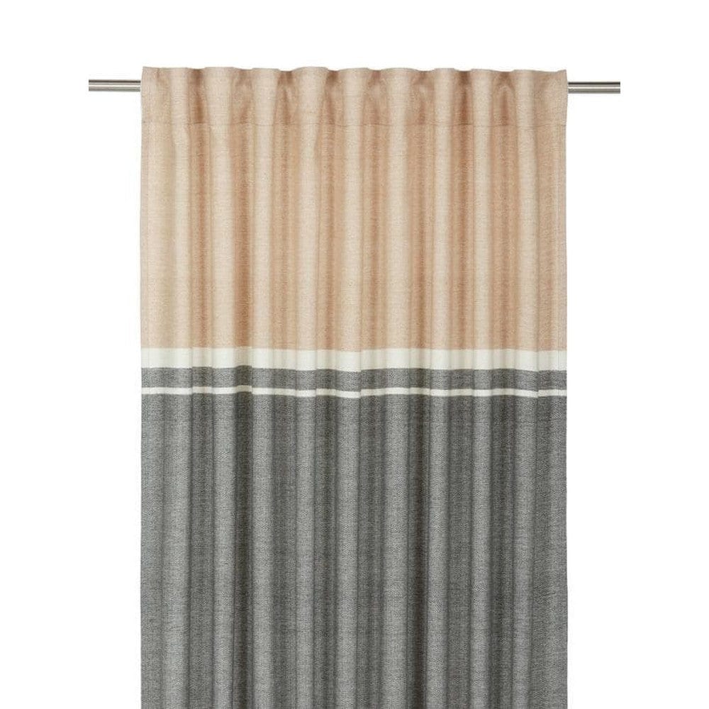 Svanefors Gardinlängd Carin 2-pack Mellanbrun / 140x260 cm SKU SVA-1356-20-062 EAN 7332623411585