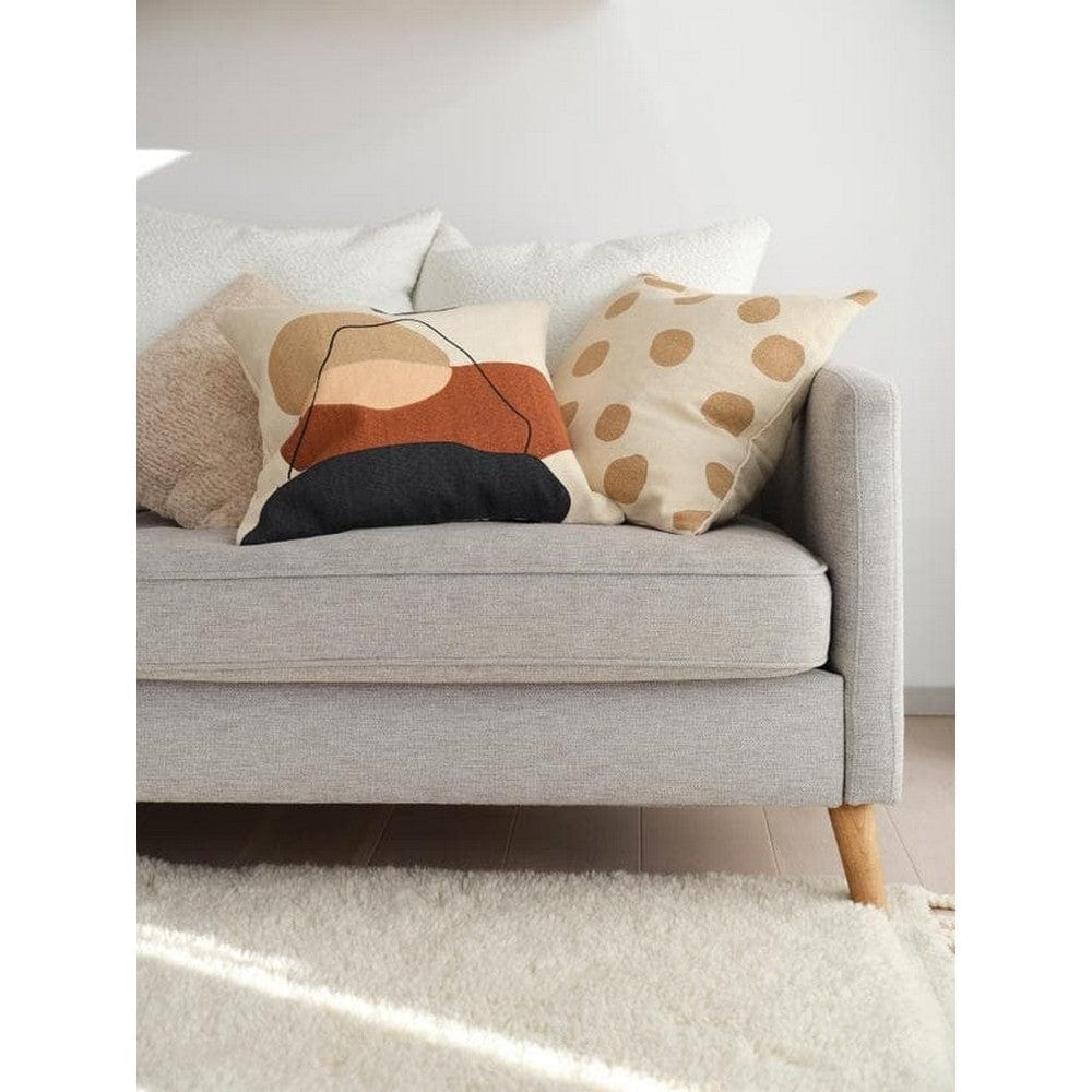 Svanefors Kuddfodral Dorte Mellanbrun / 50x50 cm SKU SVA-1359-47-062 EAN 7332623412087