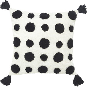 Svanefors Kuddfodral Pom 45x45 cm / Svart/Vit SKU SVA-1227-47-004 EAN