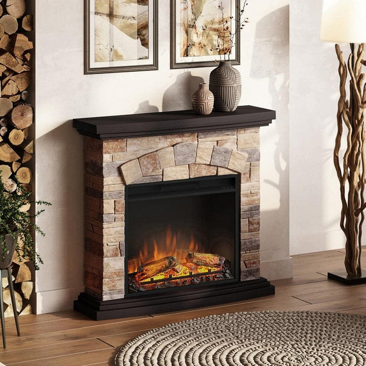 Tagu Elektrisk Kamin Tori Stone Cream SKU KAM-FM466-CR1 EAN 5949096089245