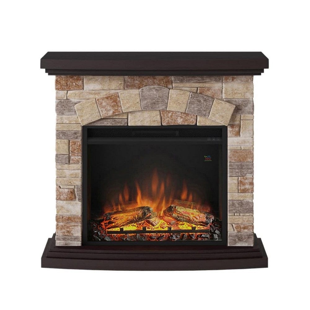 Tagu Elektrisk Kamin Tori Stone Cream SKU KAM-FM466-CR1 EAN 5949096089245