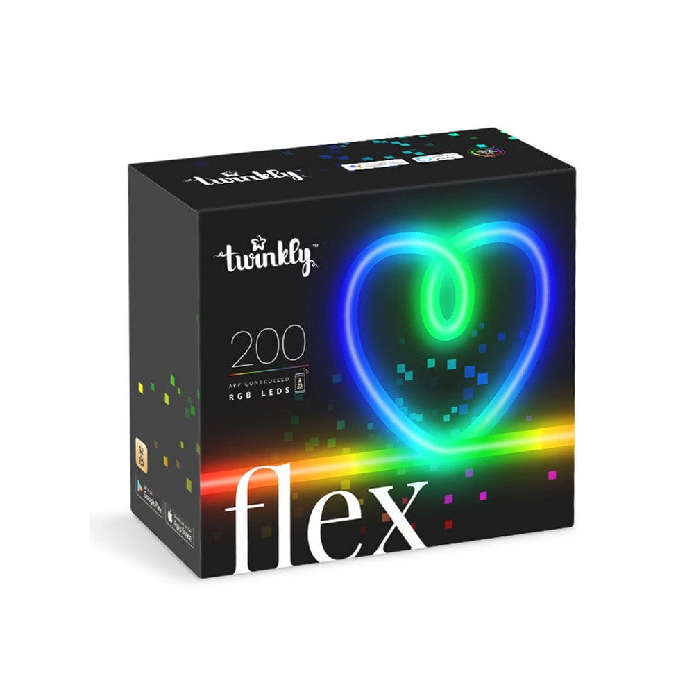 Twinkly LED-rör Flex 3m 200 Pixel RGB Gen.II Multicolor SKU ORD-TWFL200STW-WEU EAN 8056326677138