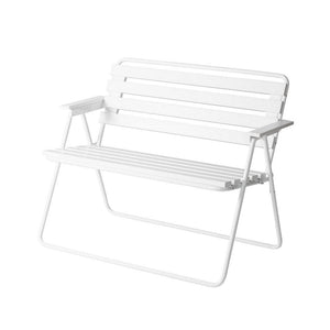 Varax Trädgårdsbänk Retro Vit SKU VAR-3402-3000 EAN 6417624501730