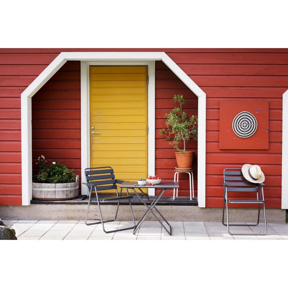 Varax Trädgårsbord Retro 401 Grå/Svart SKU VAR-4400-9000 EAN 6417624500610