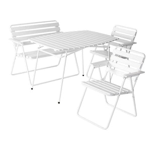 Varax Trädgårsbord Retro 403 Vit SKU VAR-4403-3000 EAN 6417624501709