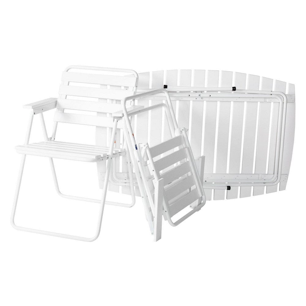 Varax Trädgårsbord Retro 403 Vit SKU VAR-4403-3000 EAN 6417624501709