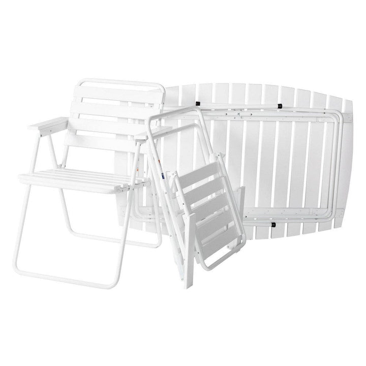 Varax Trädgårsbord Retro 403 Vit SKU VAR-4403-3000 EAN 6417624501709