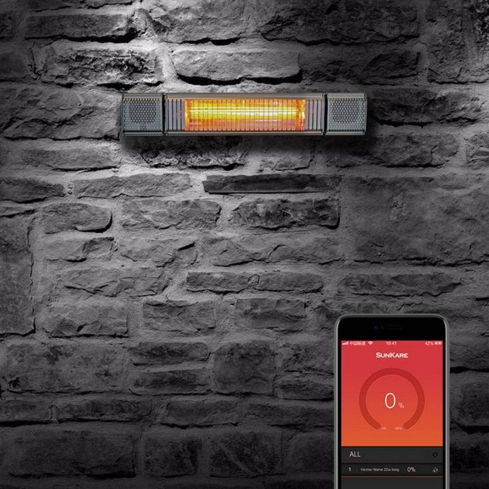 Veltron Infravärmare Premium Oval Heat&amp;Beat 2kW SKU VET-4744784010218 EAN 4744784010218