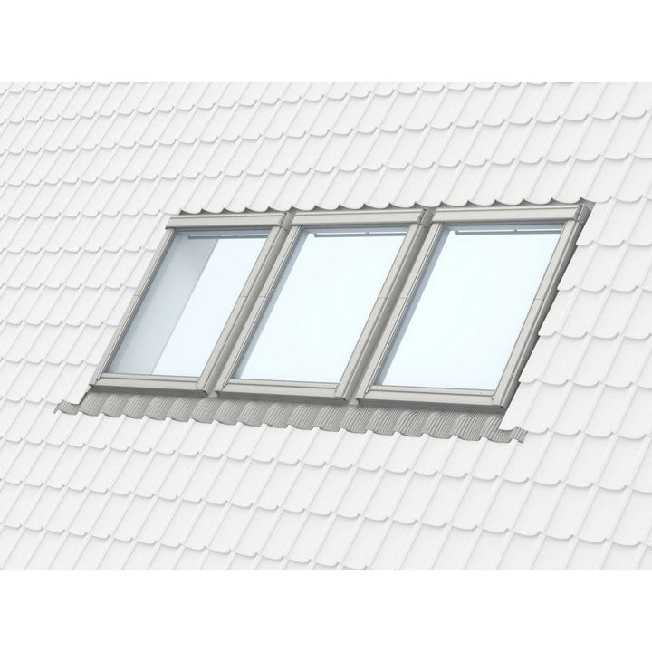 Velux Takfönster Pivåhängd Vitmålad Furu SKU EAN