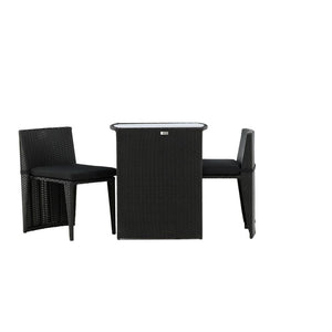 Venture Design Caféset Savanna Svart SKU VEN-2037-001 EAN 7350133233244